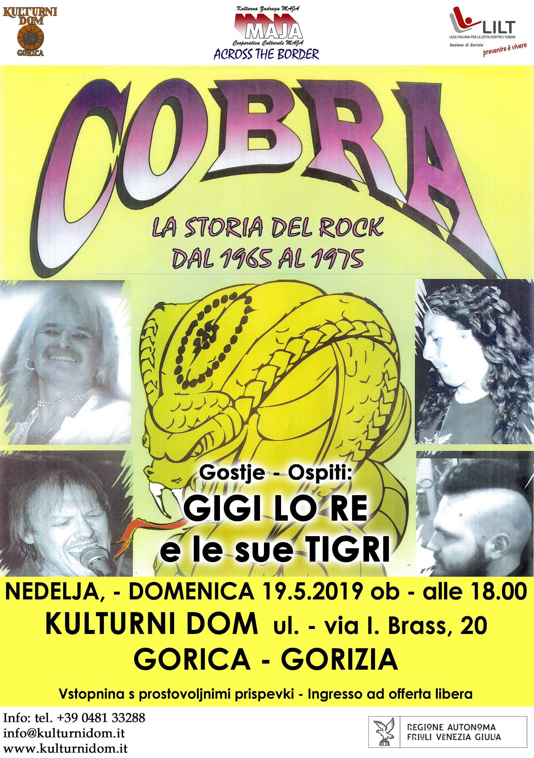 Cobra in concert